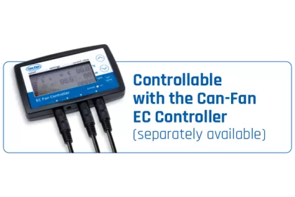 CAN Q-MAX EC 250/2000 m3/h - ventilator turbină de canal