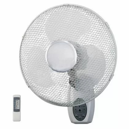 Cornwall Wall Fan Remote Control 40 см - Циркулационен вентилатор за стена с дистанционно управление, 45W