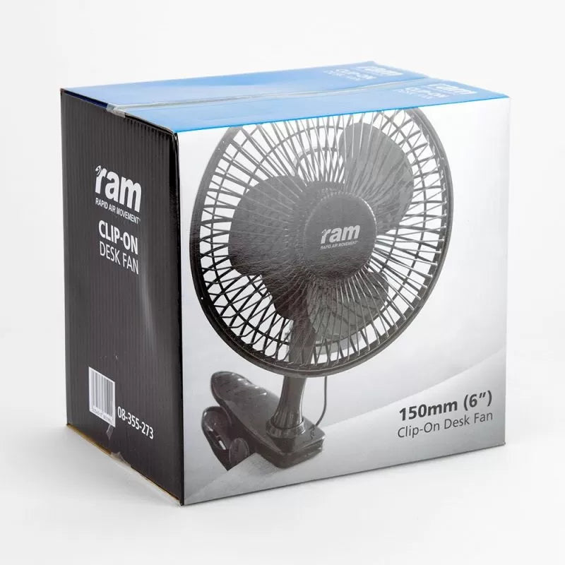 Вентилатор със Щипка RAM 150mm