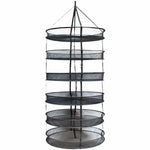 LightHouse Round DryNet - 75 cm (30") Black-6 Layers - Max.Load 21 kg/-3.5kg/Layer