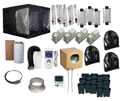Готов комплект Mammoth Pro 300 - 300x300x200см - 4x1000W