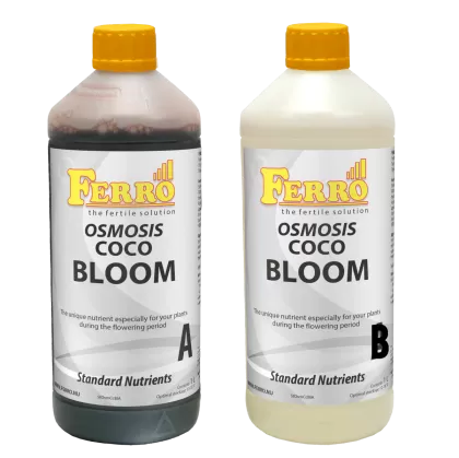 Ferro OSMOSIS COCO BLOOM A&B 2 x 1 L - Flowering Fertiliser (for Coco, for Osmosis Water)