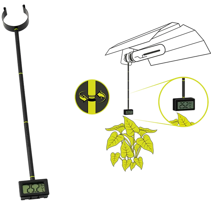 Garden Highpro MEDIPRO - Модулен Цифров термохигрометър