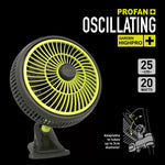 Garden Highpro PROFESSIONAL OSCILLATING CLIP FAN