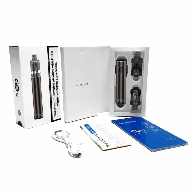 Комплект вайпорайзер (изпарител) Innokin Go S Pen Kit Vaporizer Black с аксесоари и инструкции