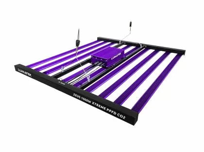 Lumatek LED Zeus 1000W Xtreme PPFD CO2 - Multi-Bar LED Lamp for Growth and Flowering