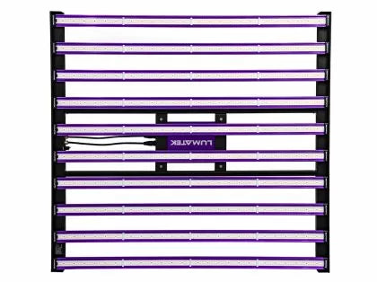 Lumatek LED Zeus 1000W Xtreme PPFD CO2 - Multi-Bar LED Lamp for Growth and Flowering