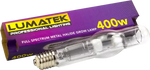 Lumatek MH Lamp 400W 240V - Метал-халидна лампа / крушка за растеж