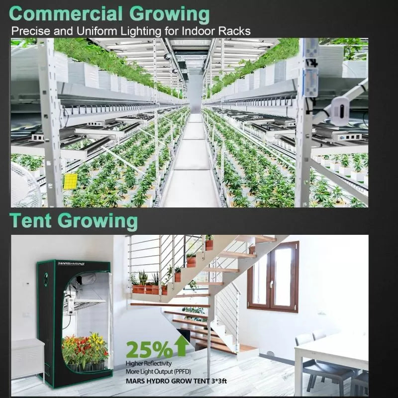 Mars Hydro FC-E 3000 300W Lampă LED pentru cultivare