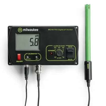 Milwaukee MC110 PRO pH Monitor Mid Range - aparat pentru măsurarea pH-ului