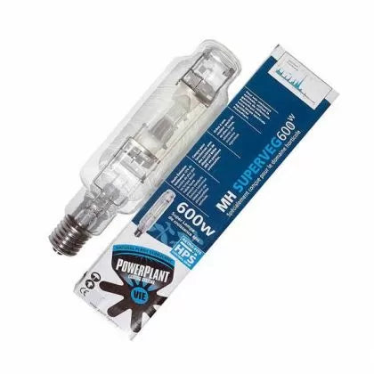 PowerPlant MH Superveg 600W - Метал-халидна лампа / крушка за растеж