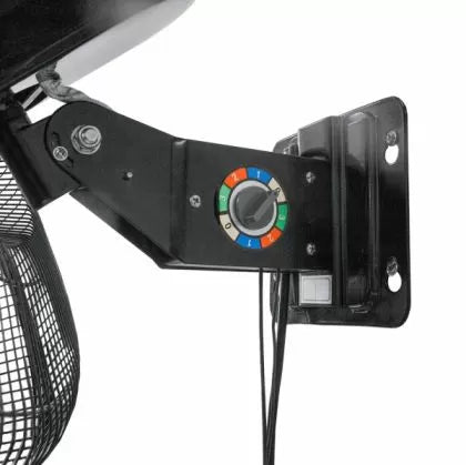 RAM Heavy Duty Wall Fan 45см - Циркулационен вентилатор стена, с 3 скорости, 100W