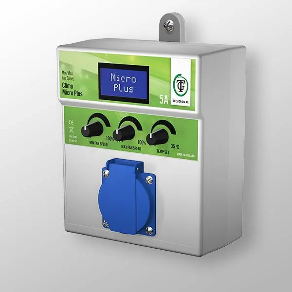 TechGrow Clima Micro Plus, 5 A, Min-Max Speed