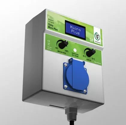 TechGrow Clima Micro Plus 5A (Min speed) – controler digital pentru viteză minimă (1 ventilator)