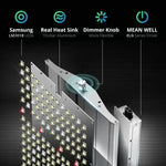 Viparspectra XS1000 100W - LED лампа за растеж и цъфтеж