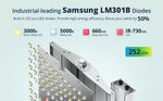 Viparspectra XS1000 100W - LED лампа за растеж и цъфтеж