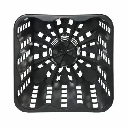 Аерирана саксия с отвори Super ERCOLE P&B 6.5л., квадратна