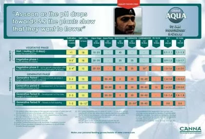 CANNA Aqua Vega A&B - îngrășământ pentru creștere, pentru hidro