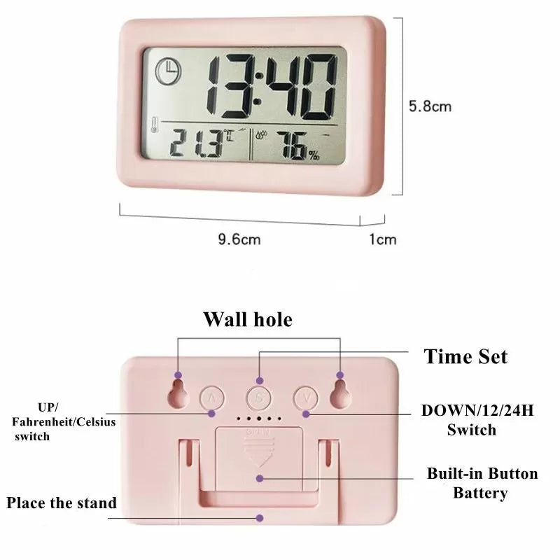 Digital Clock with Thermo-Hygrometer