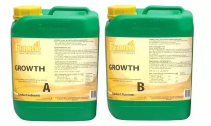 Ferro GROWTH A&B – îngrășământ pentru creștere, în sol / hidro, pentru apă de la robinet