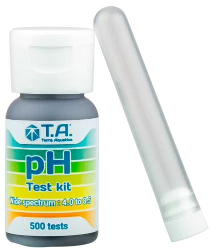 T.A. Liquid pH Test Kit 30 mL - 500 Tests