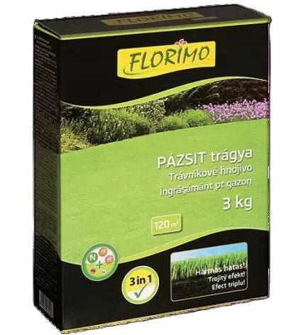 FLORIMO fertilizant granulat pentru gazon - 3 kg