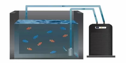 Hailea HC-250A Chiller 600 - 2200 L/h - chiller/cooler for reservoirs/aquariums