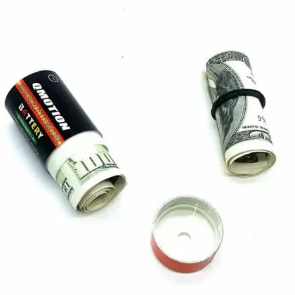 Battery-Style Concealment Box for Money and Jewellery - Type C