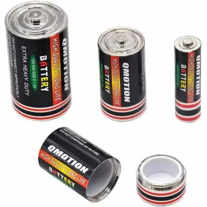 Battery-Style Concealment Box for Money and Jewellery - Type C