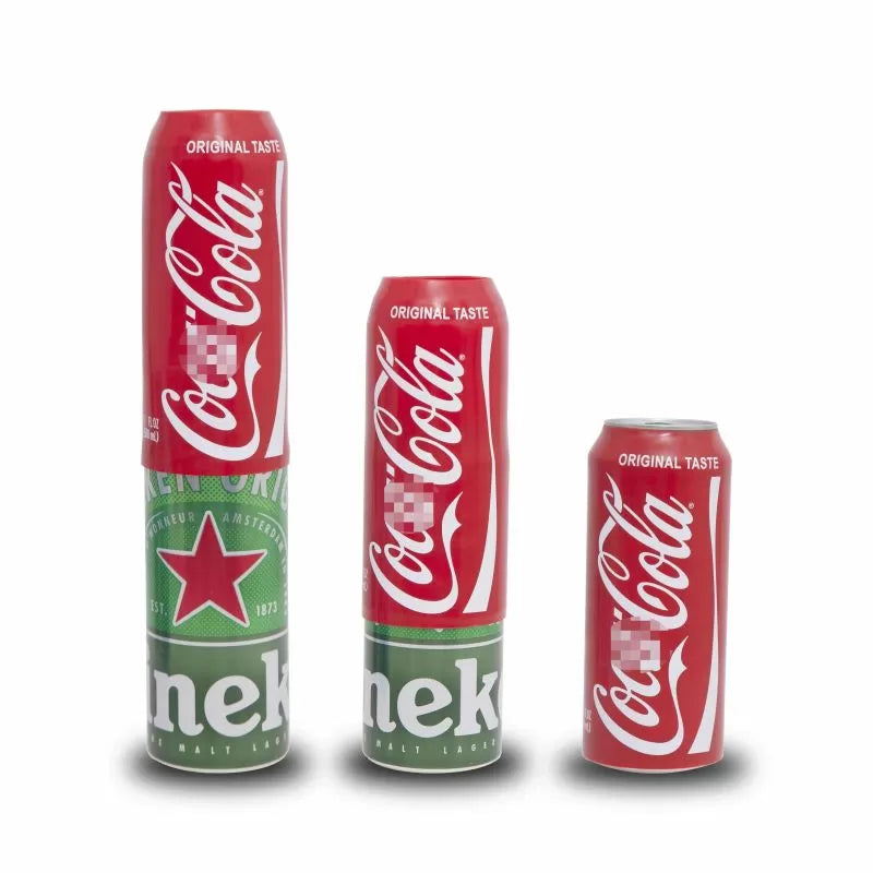 Камуфлажен силиконов калъф с имитация на  Cola кен 500ml