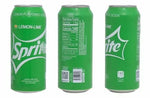Камуфлажен силиконов калъф с имитация на  Sprite кен 500ml