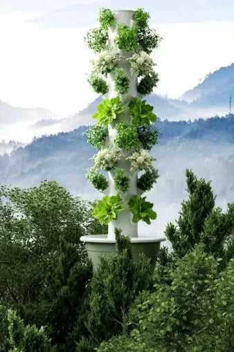 9-tier vertical hydroponic tower