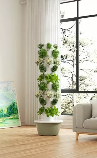 9-tier vertical hydroponic tower