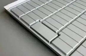 Капак за дренажна шахта на Датскитави Staal Plast сива