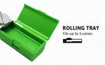 Râșniță de buzunar din aluminiu combinată All-In-One - Weed leaf seal