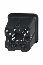 Super-Vega Black P&B square pot 16l