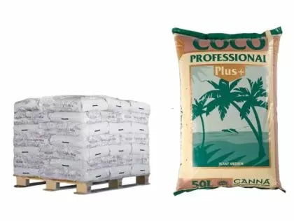 Pallet of CANNA Coco Professional Plus + - 60 pcs x 50 l x € 14.32