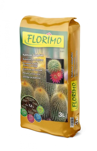 FLORIMO почва за Кактуси и Сукуленти - 3 л.