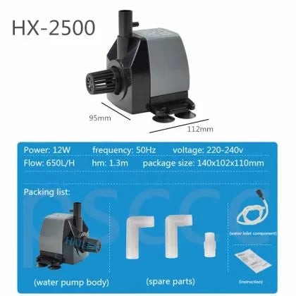Потопяема водна помпа Hailea HX-2500 650л/ч