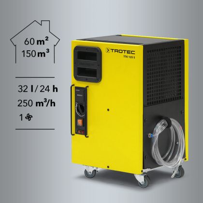 Trotec TTK 125 S dezumidificator profesional