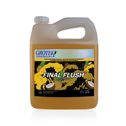 Grotek Final Flush Piña Colada 4L - product for removing excess salts (piña colada scent)