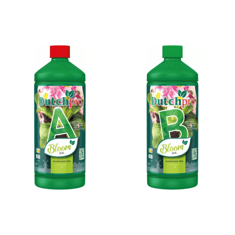 Dutchpro Soil Bloom A+B - тор за цъфтеж, за почва