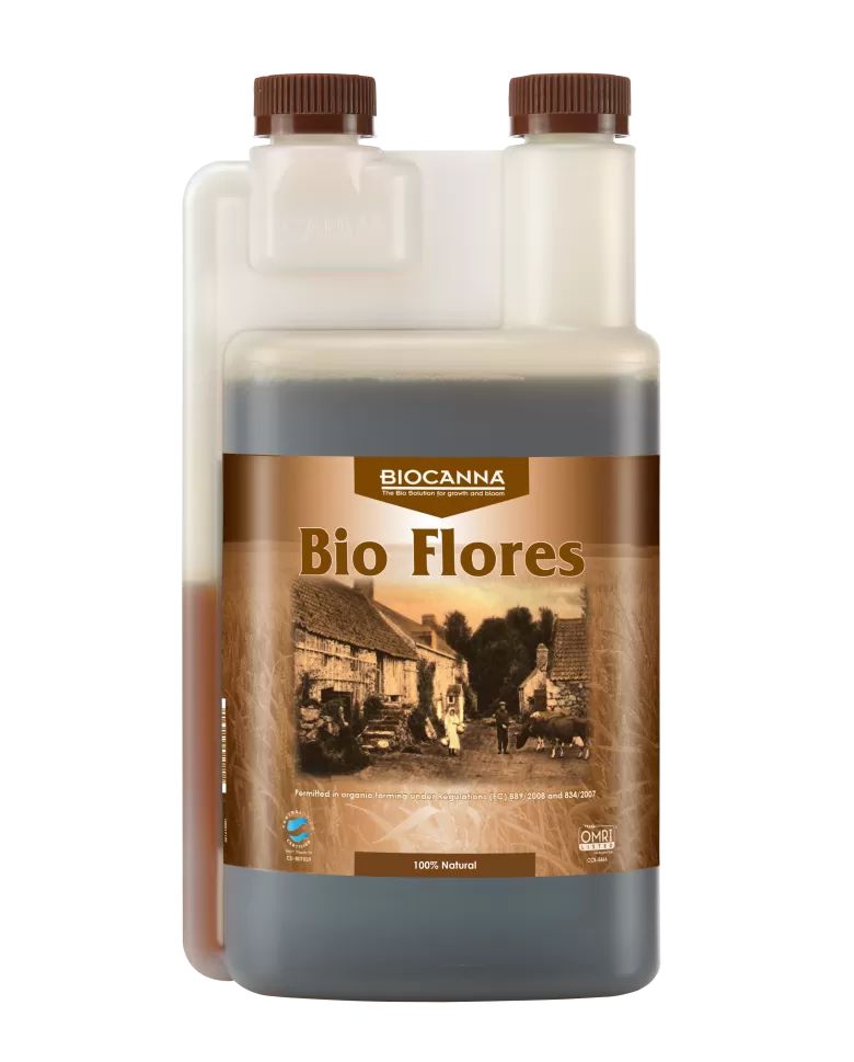 BIOCANNA Bio Flores - органичен тор за цъфтеж, за почва