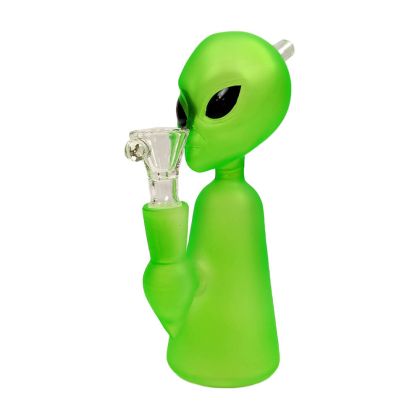 Alien Figure Thick Glass Bong 17 cm