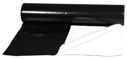 Черно / бяло фолио 70μm 2м / 25м
