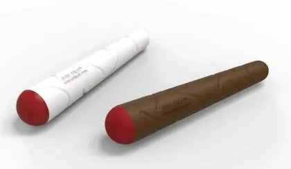 Puff Palz Doggie Doob – Бяла играчка от естествена гума за кучета