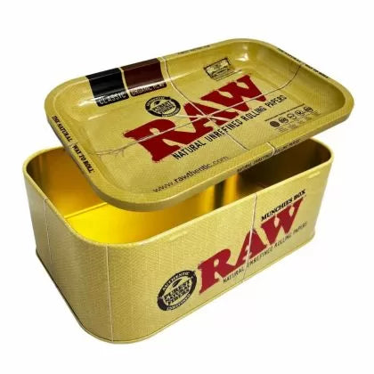 RAW cutie metalică de depozitare cu tăviță