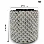 Root Plus - round perforated air-pruning pot - 45L