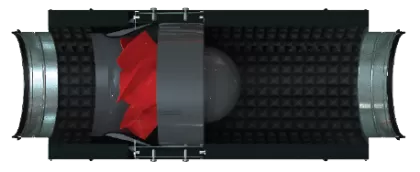 Vents Boost-I 200 1110 m3/h - ventilator centrifugal silențios (de canal)