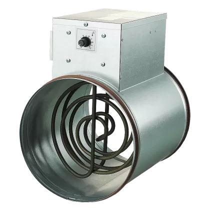 VENTS NK 125-2,4-1 U - Електрически канален нагревател (калорифер) 2400W